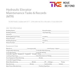 Hydraulic Elevator Application